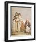 Winter Walk-Giambattista Tiepolo-Framed Premium Giclee Print