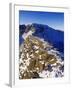 Winter Walking and Climbing on Hellvelyn, the Lake District, Cumbria-Paul Harris-Framed Photographic Print