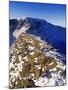 Winter Walking and Climbing on Hellvelyn, the Lake District, Cumbria-Paul Harris-Mounted Photographic Print