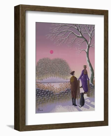 Winter Walking-Peter Szumowski-Framed Giclee Print