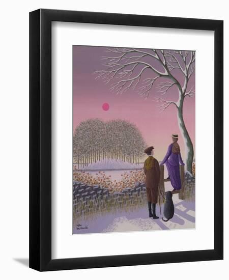 Winter Walking-Peter Szumowski-Framed Giclee Print