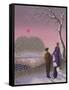 Winter Walking-Peter Szumowski-Framed Stretched Canvas