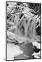 Winter Waterfall-johnbraid-Mounted Photographic Print