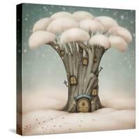 Winter Welcome-Larissa Kulik-Stretched Canvas