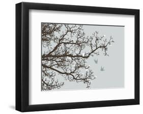 Winter Whimsy-Erin Clark-Framed Giclee Print