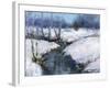 Winter White-Barbara Chenault-Framed Art Print