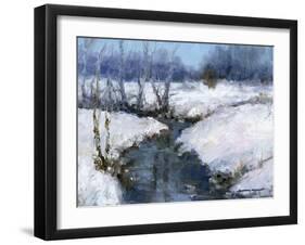 Winter White-Barbara Chenault-Framed Art Print