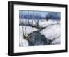 Winter White-Barbara Chenault-Framed Art Print