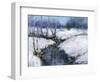 Winter White-Barbara Chenault-Framed Art Print