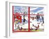 Winter Window - Jack & Jill-Janet Smalley-Framed Premium Giclee Print