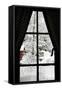 Winter Window-Karimala-Framed Stretched Canvas