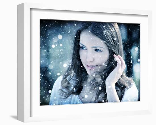 Winter Wish-Dimitri Caceaune-Framed Photographic Print