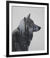 Winter Wolf-Davies Babies-Framed Art Print