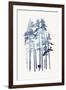 Winter Wolf-Robert Farkas-Framed Giclee Print