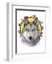 Winter Wolf-Art and a Little Magic-Framed Giclee Print