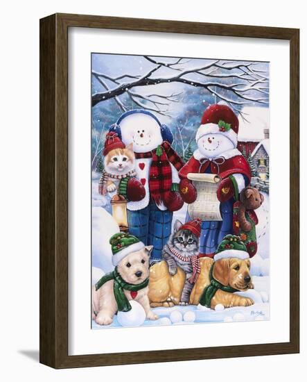 Winter Wonder Friends-Jenny Newland-Framed Giclee Print