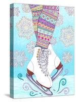 Winter Wonderland 2 - Color-Hello Angel-Stretched Canvas