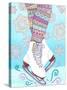 Winter Wonderland 2 - Color-Hello Angel-Stretched Canvas