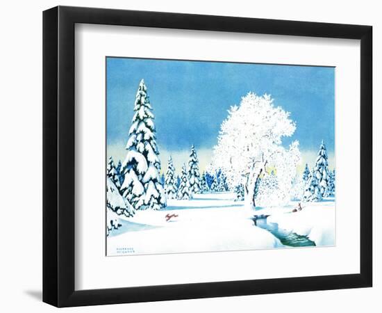 Winter Wonderland - Jack & Jill-Florence McCurdy-Framed Premium Giclee Print