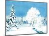 Winter Wonderland - Jack & Jill-Florence McCurdy-Mounted Premium Giclee Print