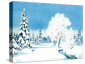 Winter Wonderland - Jack & Jill-Florence McCurdy-Stretched Canvas