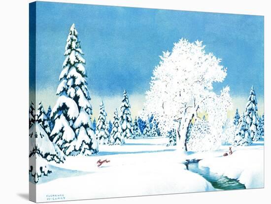 Winter Wonderland - Jack & Jill-Florence McCurdy-Stretched Canvas