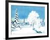 Winter Wonderland - Jack & Jill-Florence McCurdy-Framed Giclee Print