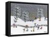 Winter Wonderland-Gordon Barker-Framed Stretched Canvas