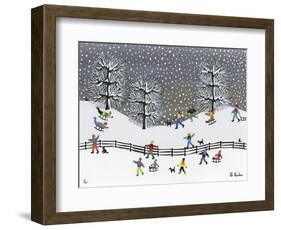 Winter Wonderland-Gordon Barker-Framed Giclee Print