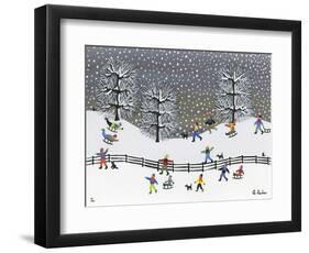 Winter Wonderland-Gordon Barker-Framed Giclee Print