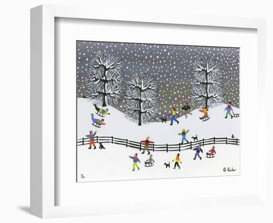 Winter Wonderland-Gordon Barker-Framed Giclee Print