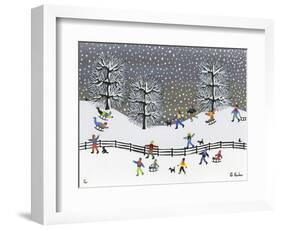 Winter Wonderland-Gordon Barker-Framed Giclee Print