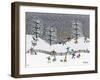 Winter Wonderland-Gordon Barker-Framed Premium Giclee Print