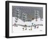 Winter Wonderland-Gordon Barker-Framed Premium Giclee Print