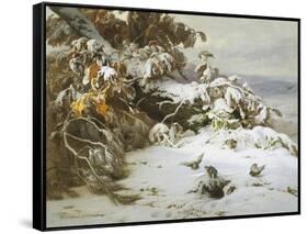 Winter Wonderland-Theud Gronland-Framed Stretched Canvas