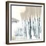 Winter Woods I (wheat)-Cathe Hendrick-Framed Art Print