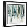 Winter Woods II-Julia Purinton-Framed Art Print