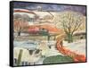 Winter Woolies-Lisa Graa Jensen-Framed Stretched Canvas