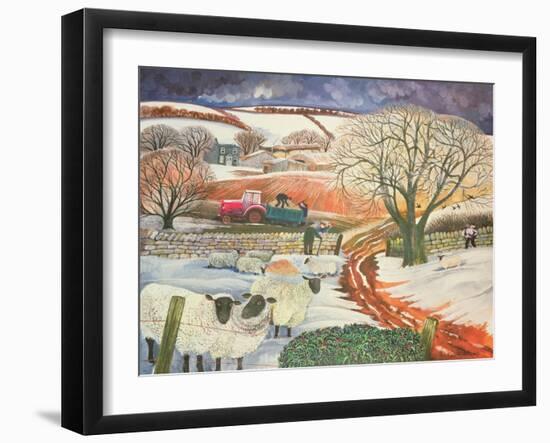 Winter Woolies-Lisa Graa Jensen-Framed Giclee Print