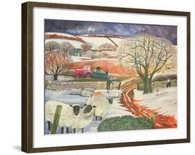 Winter Woolies-Lisa Graa Jensen-Framed Giclee Print