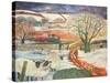 Winter Woolies-Lisa Graa Jensen-Stretched Canvas