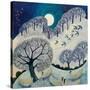 Winter Woolies-Lisa Graa Jensen-Stretched Canvas