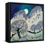 Winter Woolies-Lisa Graa Jensen-Framed Stretched Canvas