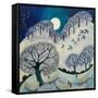 Winter Woolies-Lisa Graa Jensen-Framed Stretched Canvas