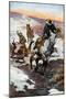 Winter Work for the Cowboys, 1906 (1908-190)-null-Mounted Premium Giclee Print