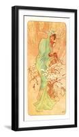 Winter-Alphonse Mucha-Framed Premium Giclee Print