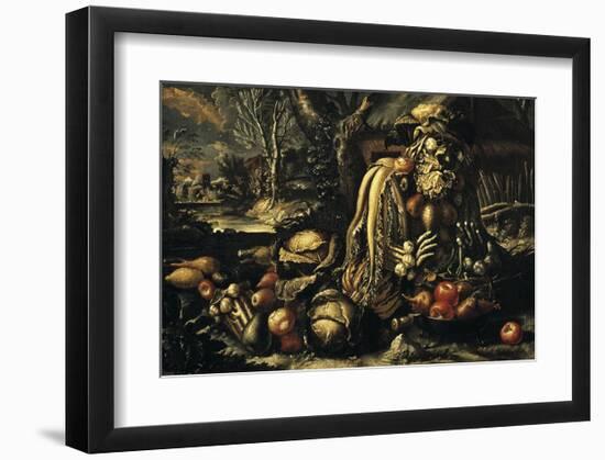 Winter-Giuseppe Arcimboldo-Framed Art Print