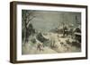 Winter-Lucas van Valckenborch-Framed Giclee Print