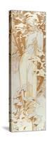 Winter-Alphonse Mucha-Stretched Canvas