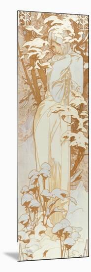 Winter-Alphonse Mucha-Mounted Giclee Print